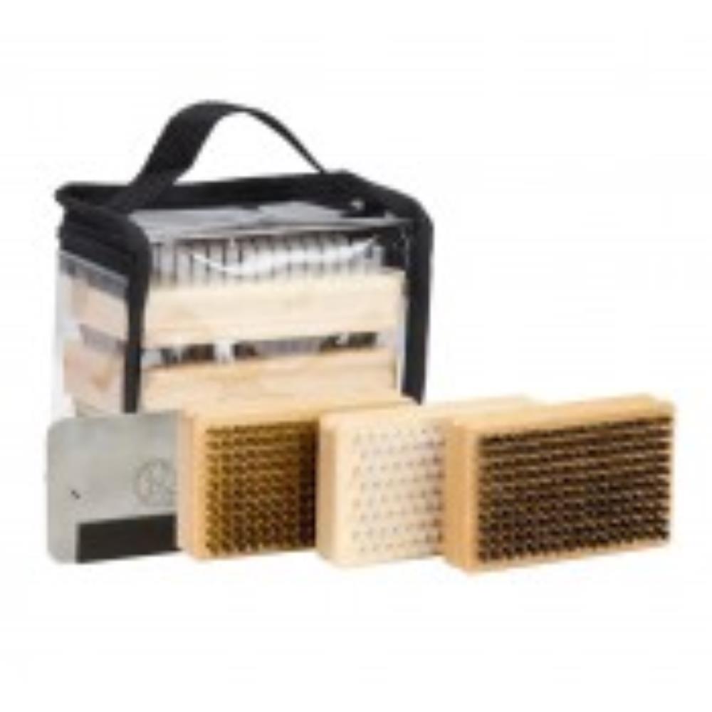 Demon Base Brush Kit (3pk incl Scraper)