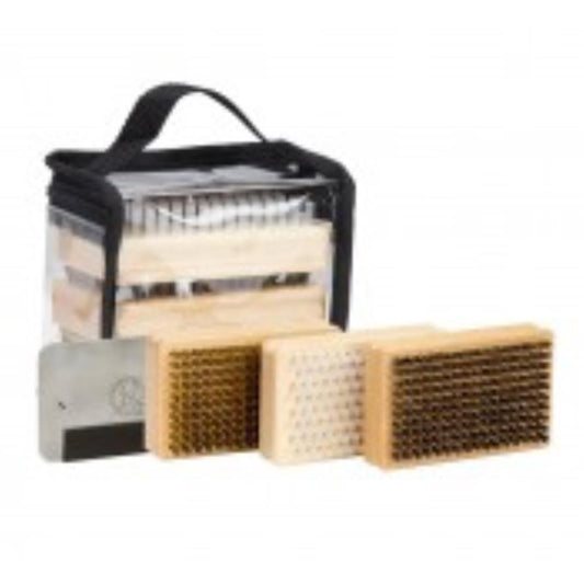 Demon Base Brush Kit (3pk incl Scraper)